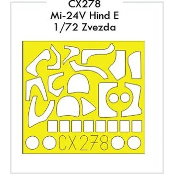 Plastikový model Mask 1/72 Mi-24V Hind E (ZVE)