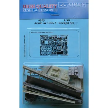 Plastikový model 1/48 Ar 196A-5 cockpit set (ITAL)