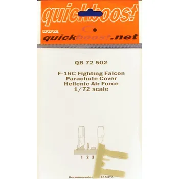 Plastikový model 1/72 F-16C Falcon parach.cover Hellenic AF (TAM)