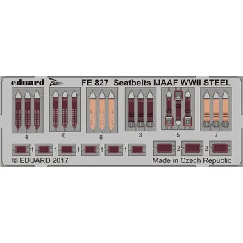 Plastikový model 1/48 Seatbelts IJAAF WWII STEEL
