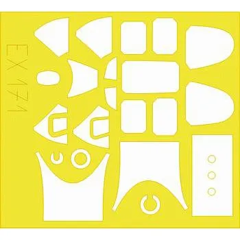 Plastikový model Mask 1/48 P-51B Mustang (ACCUR)