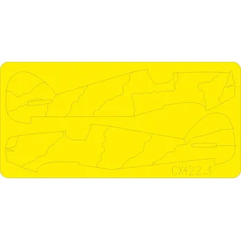 Plastikový model Mask 1/72 Hurricane camo scheme A