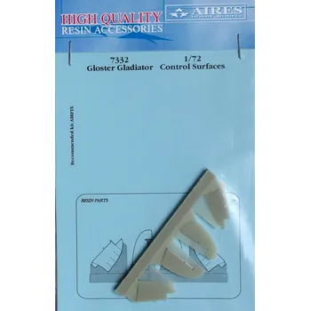 Plastikový model 1/72 Gloster Gladiator control surfaces (AIRF)