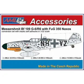 Modelářství 1/48 Bf 109 G-6/R6 w/ FuG 350 Naxos Conversion set
