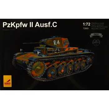 Plastikový model 1/72 PzKpfw II Ausf.C Eastern Front & metal barrel