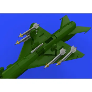 Volný čas Eduard 1/72 R-13M missiles w/ pylons for MiG-21
