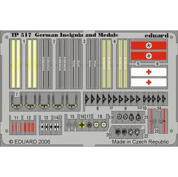 Plastikový model 1/35 German insignia and medals WWII
