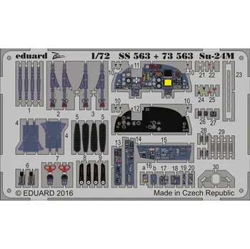 Plastikový model 1/72 Su-24M (TRUMP)