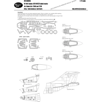 Plastikový model 1/72 Mask RF-101C Voodoo ADVANCED (VALOM 72093)