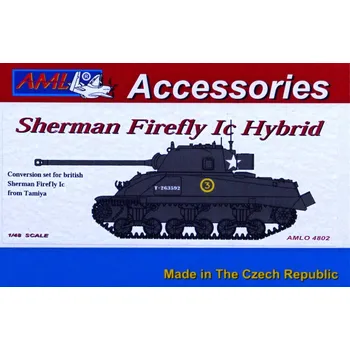 Plastikový model 1/48 Czechoslov. Sherman Firefly Ic Conv.set (TAM)