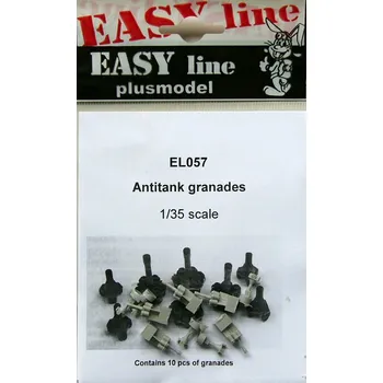 Plastikový model 1/35 Antitank grenades (10 pcs.) EASY LINE