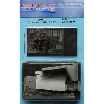 Plastikový model 1/32 Bf 109E-1 cockpit set (EDU)
