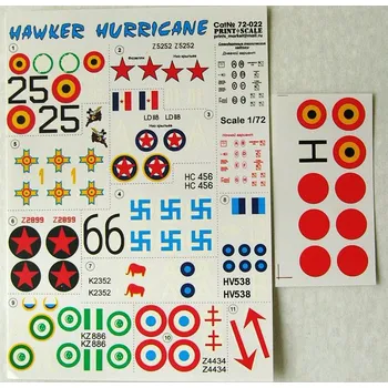 Plastikový model 1/72 Hawker Hurricane