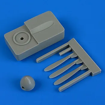 Plastikový model Quickboost 1/72 La-7 propeller w/tool (EDU)