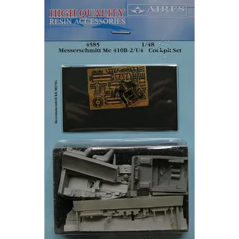 Plastikový model 1/48 Me 410B-2/U4 cockpit set (MENG)