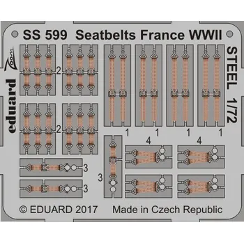 Plastikový model 1/72 Seatbelts France WWII STEEL