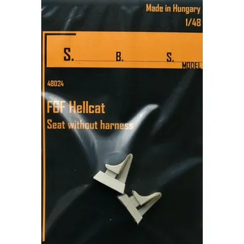 Plastikový model 1/48 F6F Hellcat Seat without harness (2 pcs.)