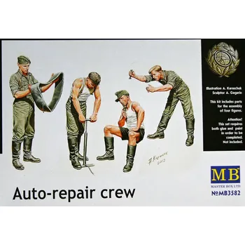 Plastikový model 1/35 Auto-repair Crew (4 fig.)