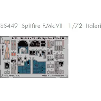 Plastikový model 1/72 Spitfire F.Mk.VII (ITAL)