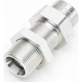 Spojkové ložisko X K 20-S/MIT GM/ZN (GSS20S) GATES FITTINGS spojka přímá průchozí pro hydrauliku, bez matice, bez NBR kroužku