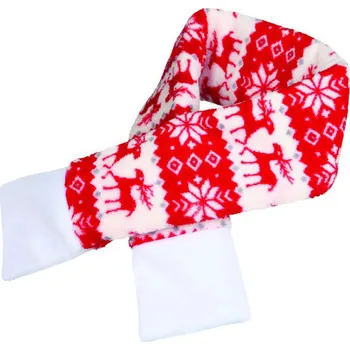 Obleček pro psa Trixie Vánoční šála se vzorem L 90 cm červená