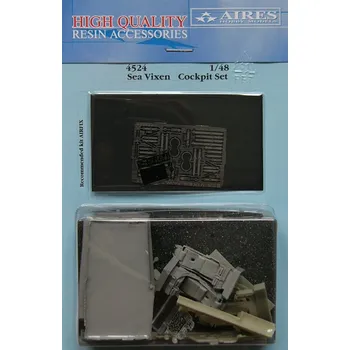 Plastikový model 1/48 Sea Vixen cockpit set (TRUMP)