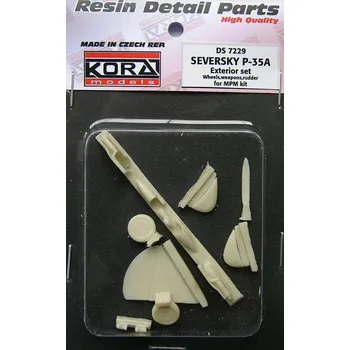 Plastikový model 1/72 Seversky P-35A Exterior Set (MPM)