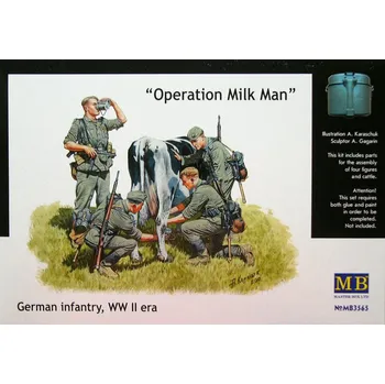 Plastikový model 1/35 German Infantry WWII 'Operation Milk Man'