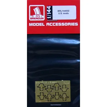 Plastikový model 1/144 U.S. seats (8 pcs.)