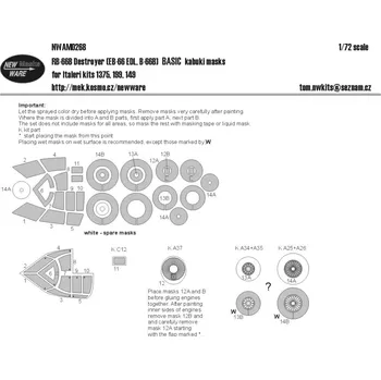 Plastikový model 1/72 Mask RB-66B Destroyer BASIC (ITAL)