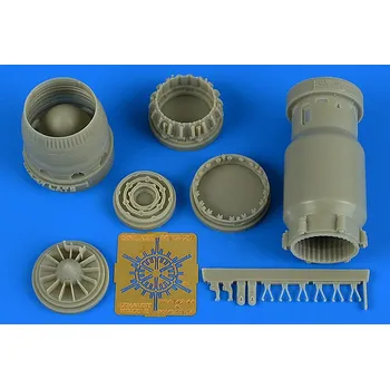 Plastikový model Aires 1/48 MiG-27 Flogger late exhaust nozzle -opened