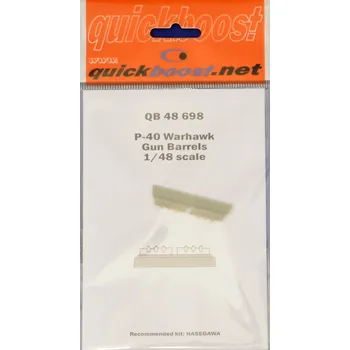 Plastikový model 1/48 P-40 Warhawk gun barrels (HAS)