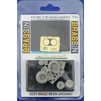 Plastikový model BRASSIN 1/32 P-40 wheels w/ pattern (HAS)