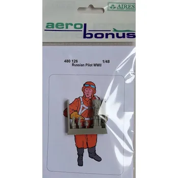 Plastikový model 1/48 Russian Pilot WWII (1 fig.)