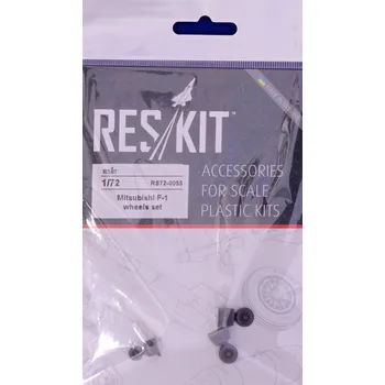 Plastikový model 1/72 Mitsubushi F-1 wheels set (ITAL,FUJI)