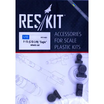 Plastikový model 1/72 M.D. F-15 (C/D/J/N) Eagle wheels (ACAD,ITA)