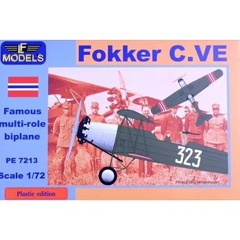 Plastikový model 1/72 Fokker C.VE - Norway 1940 (3x camo)