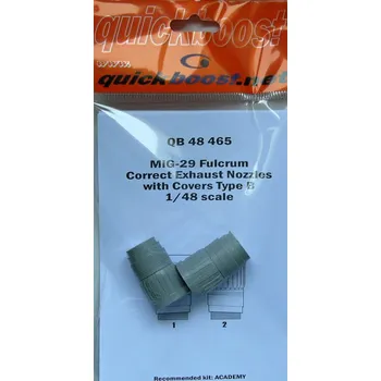 Plastikový model 1/48 MiG-29 Fulcrum correct exhaust nozzles type B