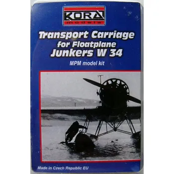 Plastikový model 1/72 Transport Carriage for Junkers W 34 (MPM)
