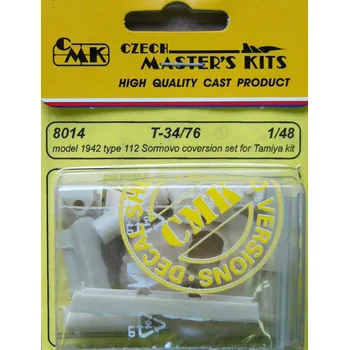 Plastikový model 1/48 T-34/76 m.1942 type 112 Sormovo Conv.Set(TAM)