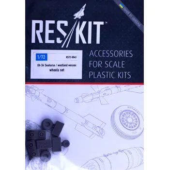 Plastikový model 1/72 UH-34 Seahorse/W.Wessex (all versions) wheels
