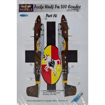 Plastikový model 1/48 Decals Focke Wulf Fw 200 Condor (TRUMP) IV.