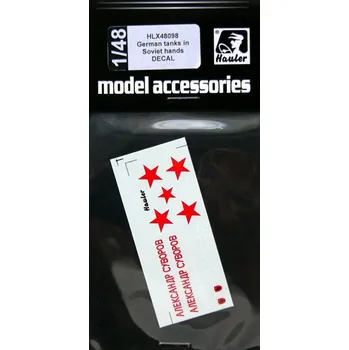 Plastikový model 1/48 German tanks in soviet hands (decals)