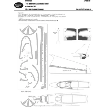 Plastikový model 1/48 Mask F-14A Tomcat EXTERIOR (ITAL 2667)