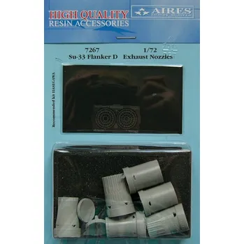 Plastikový model 1/72 Su-33 Flanker D exhaust nozzles (HAS)