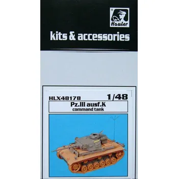 Plastikový model 1/48 Pz.III.ausf.K Conversion set