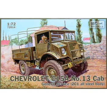 Plastikový model 1/72 Chevrolet C15A No.Cab 13 General Service