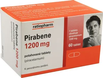 Lék na neurologické potíže Pirabene 1200 mg