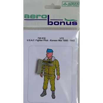 Plastikový model 1/72 USAF Fighter Pilot (Korean War 1950-1953)