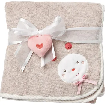 Dětská deka Fehn Garden Dreams 75 x 100 cm Včelka 